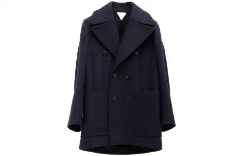 Bottega Veneta Coat Women's Dark Blue