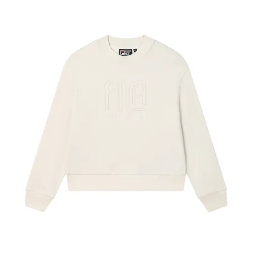 FILA Sweatshirt Women's Ice Cream White