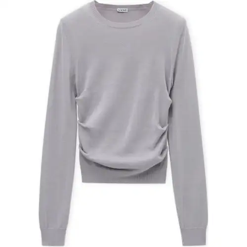 LOEWE SS25 Knitwear Women's Light Gray