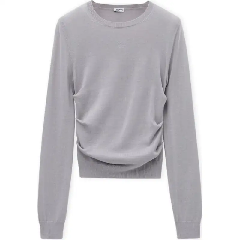 LOEWE SS25 Knitwear Women's Light Gray