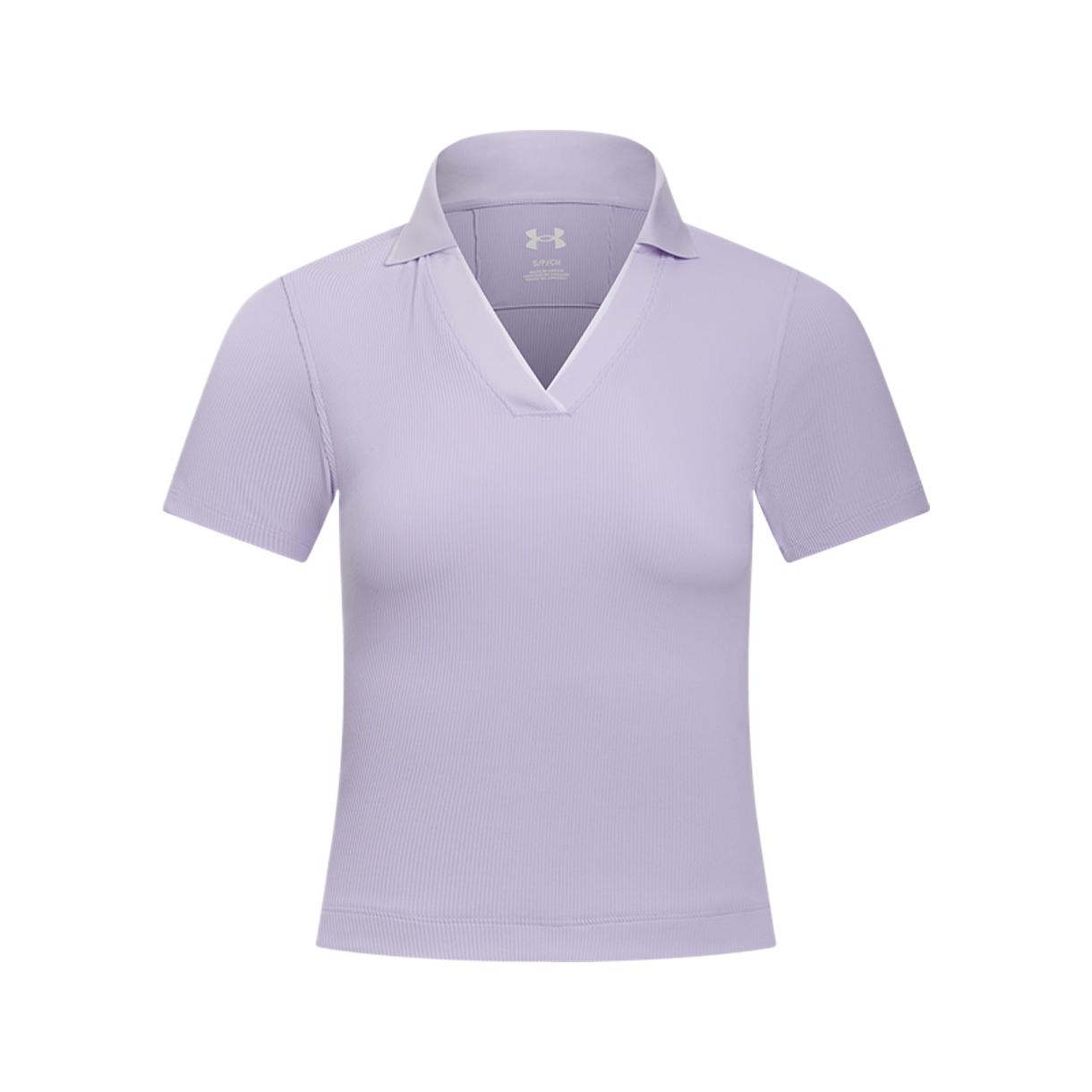 Женская футболка-поло Under Armour Premier Polo (светло-фиолетовая)