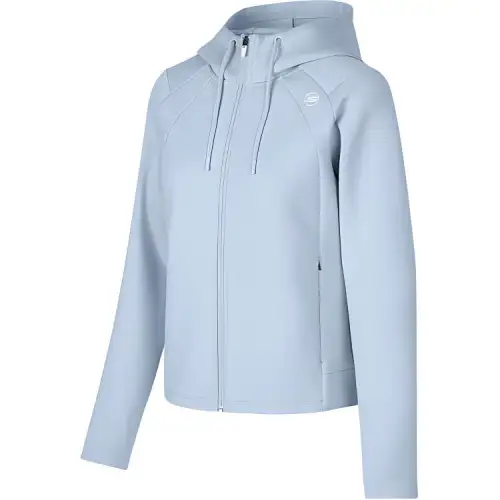 Skechers Jacket Women's Light Gray Blue