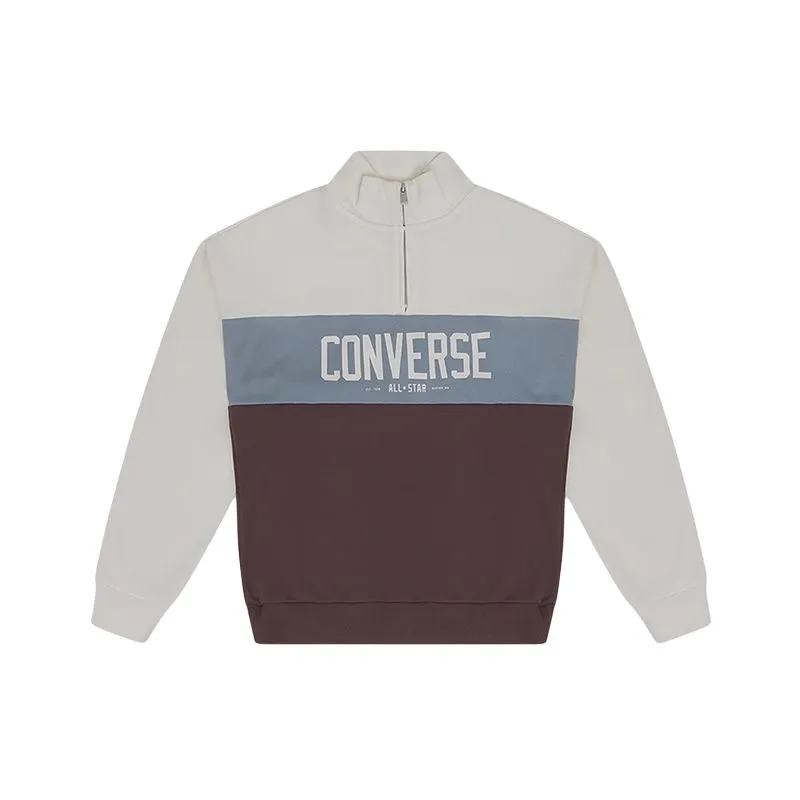 Converse Half-Zip Colorblocked Pullover