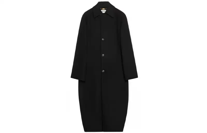 LOEWE Coats Women's Black Lapel Moderate