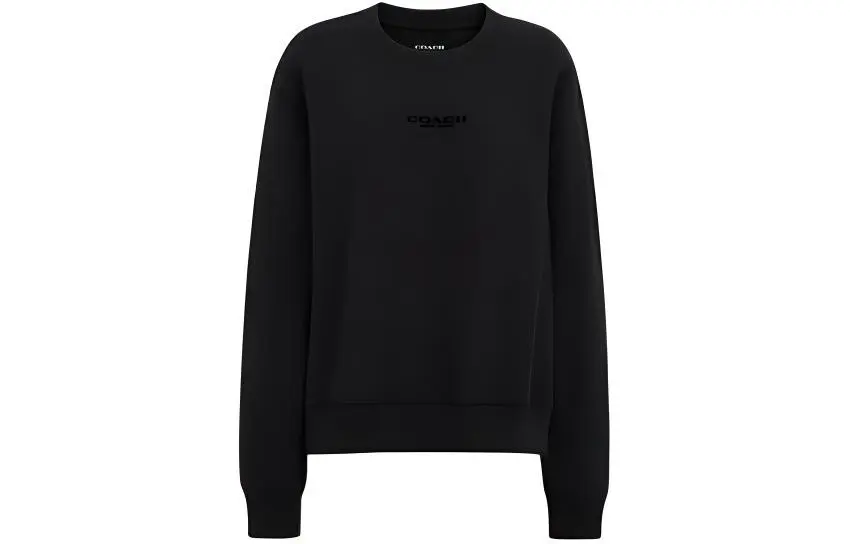 COACH SS24 Sweatshirt Women's Black