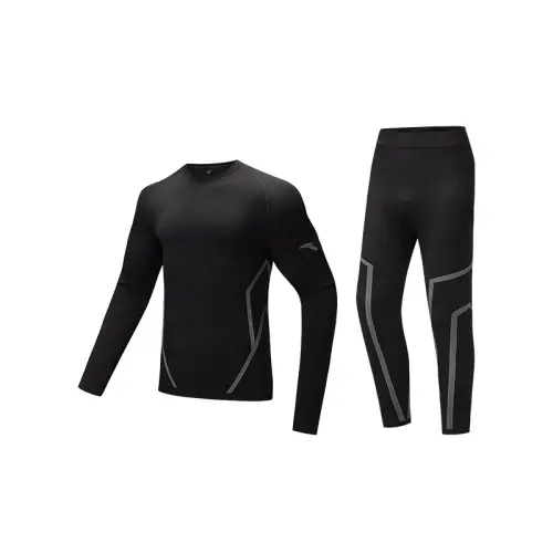 Anta Variety Training Collection Casual Sportswear Men's Basic Black/Cloud Gray