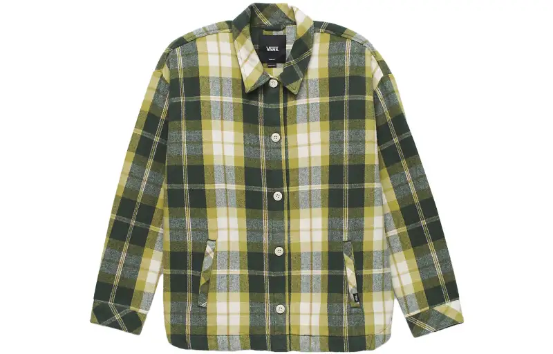 Vans Jackets Women's Green Lapel Moderate Other