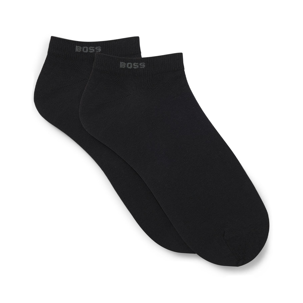 HUGO BOSS Ankle Socks Men’s 2 Pack Black