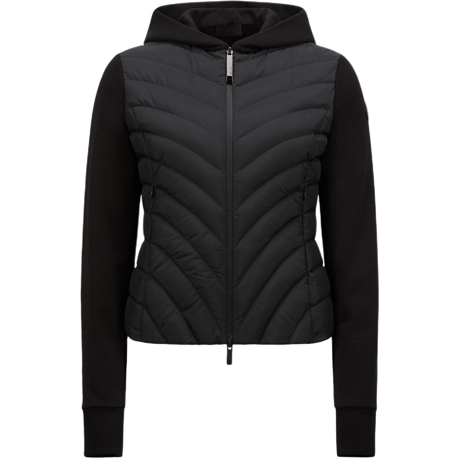 Женское худи Moncler (черное)