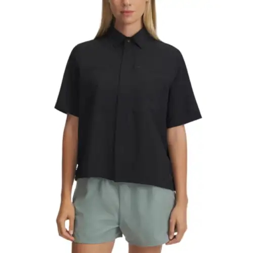 Under Armour Fish ProWOVEN Shirt Women's Black