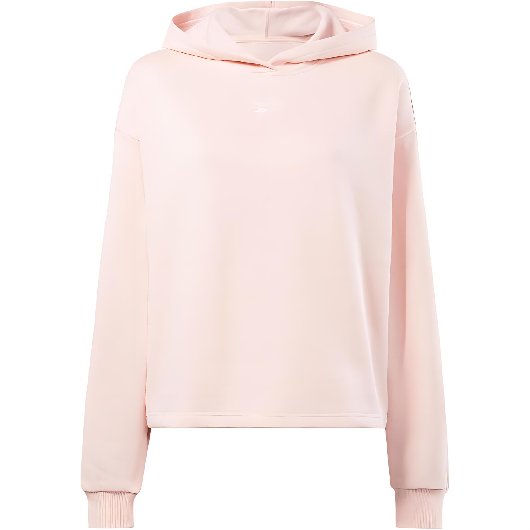 Reebok Identity Fleece Hoodie Sweatshirt Women's Pink
