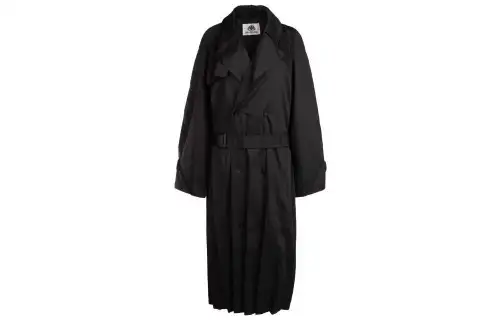Balenciaga SS22 Coat Women's Black