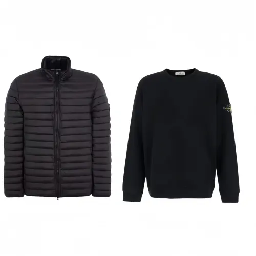 STONE ISLAND Casual Sportswear Unisex Black
