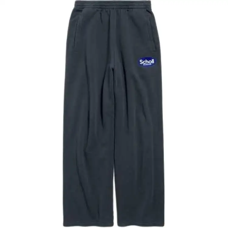 Balenciaga X Scholl Logo Embroidered Pants
