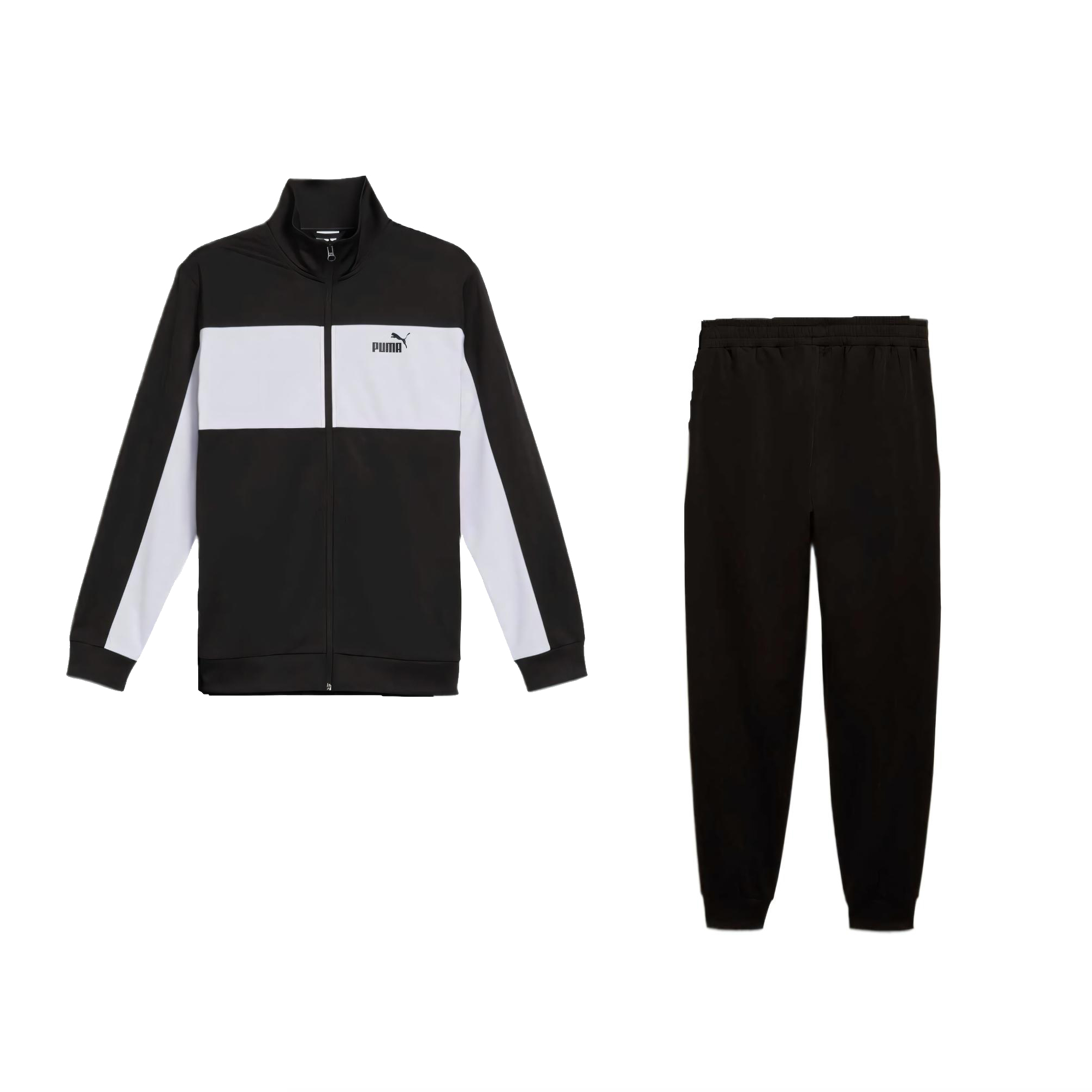 PUMA POLY COLORBLOCK SUIT Casual Sportswear Men’s Black