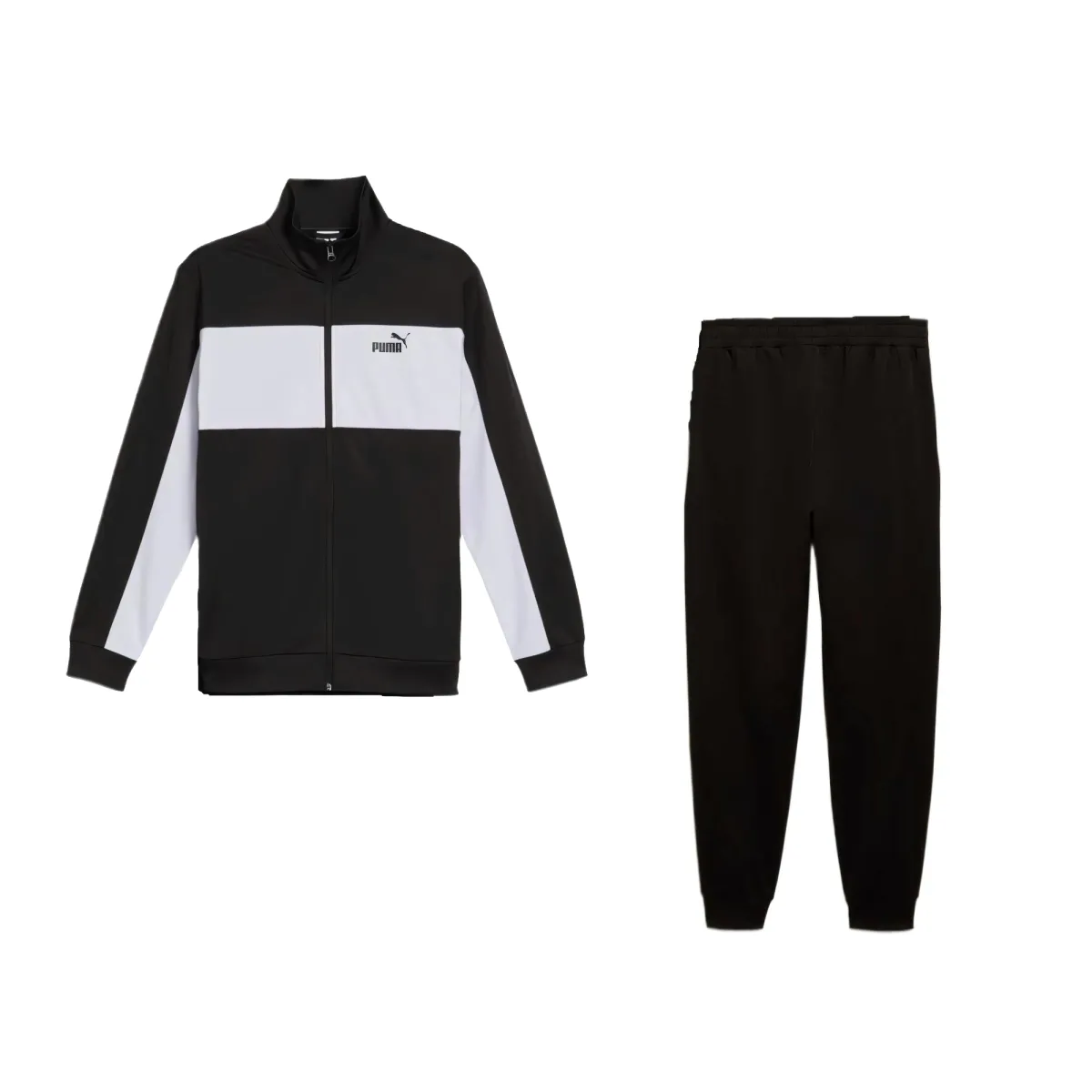 PUMA POLY COLORBLOCK SUIT Casual Sportswear Men's Black