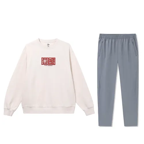 ANTA Casual Sportswear Men's Crew Neck Moderate