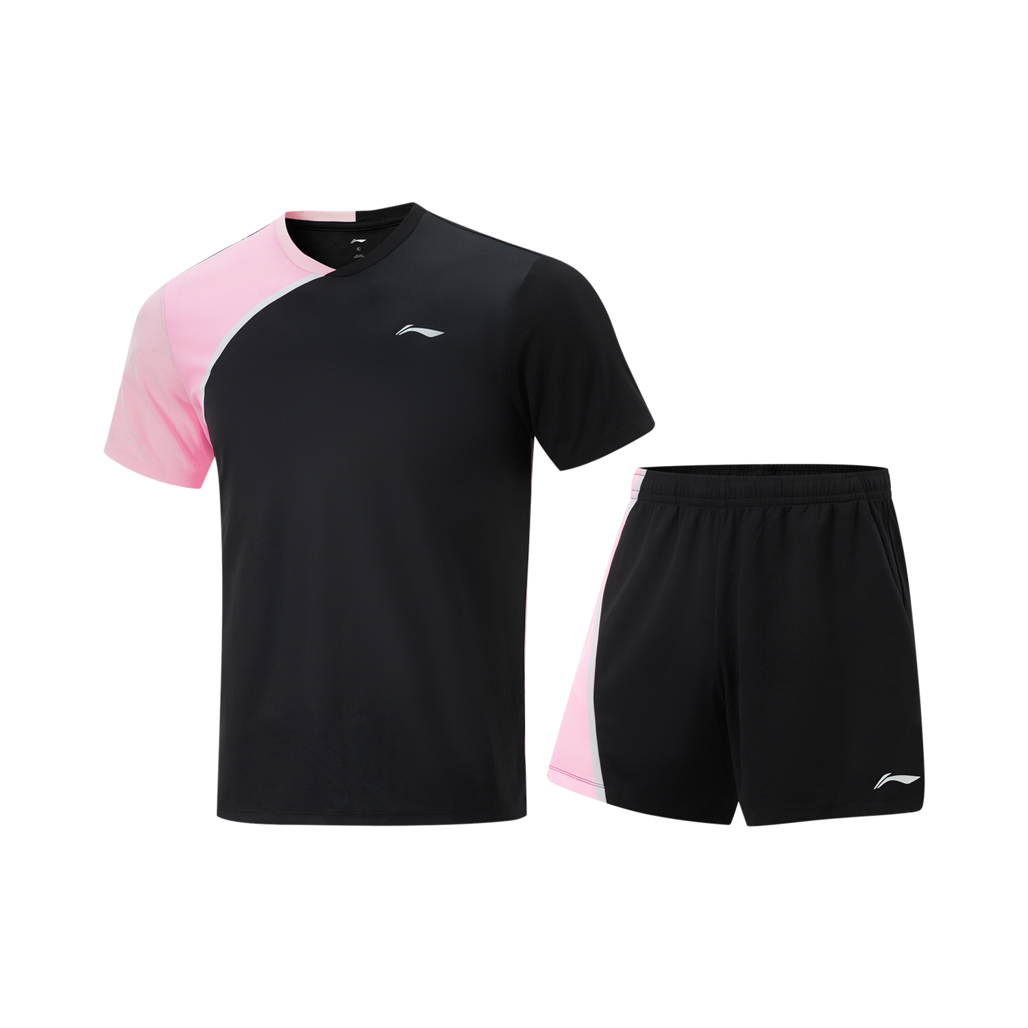 Li Ning Table Tennis Collection Table Tennis Clothing Sets Men’s Black