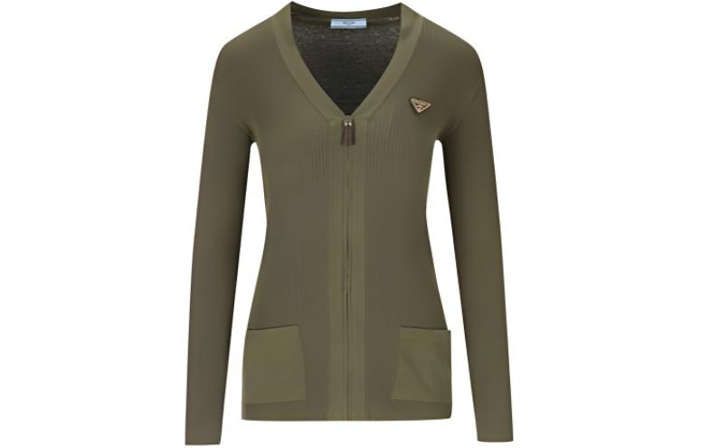 PRADA SS24 Knitwear Women's Green