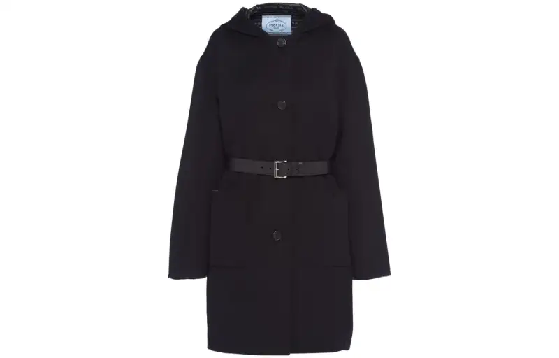 Prada single-breasted wool coat