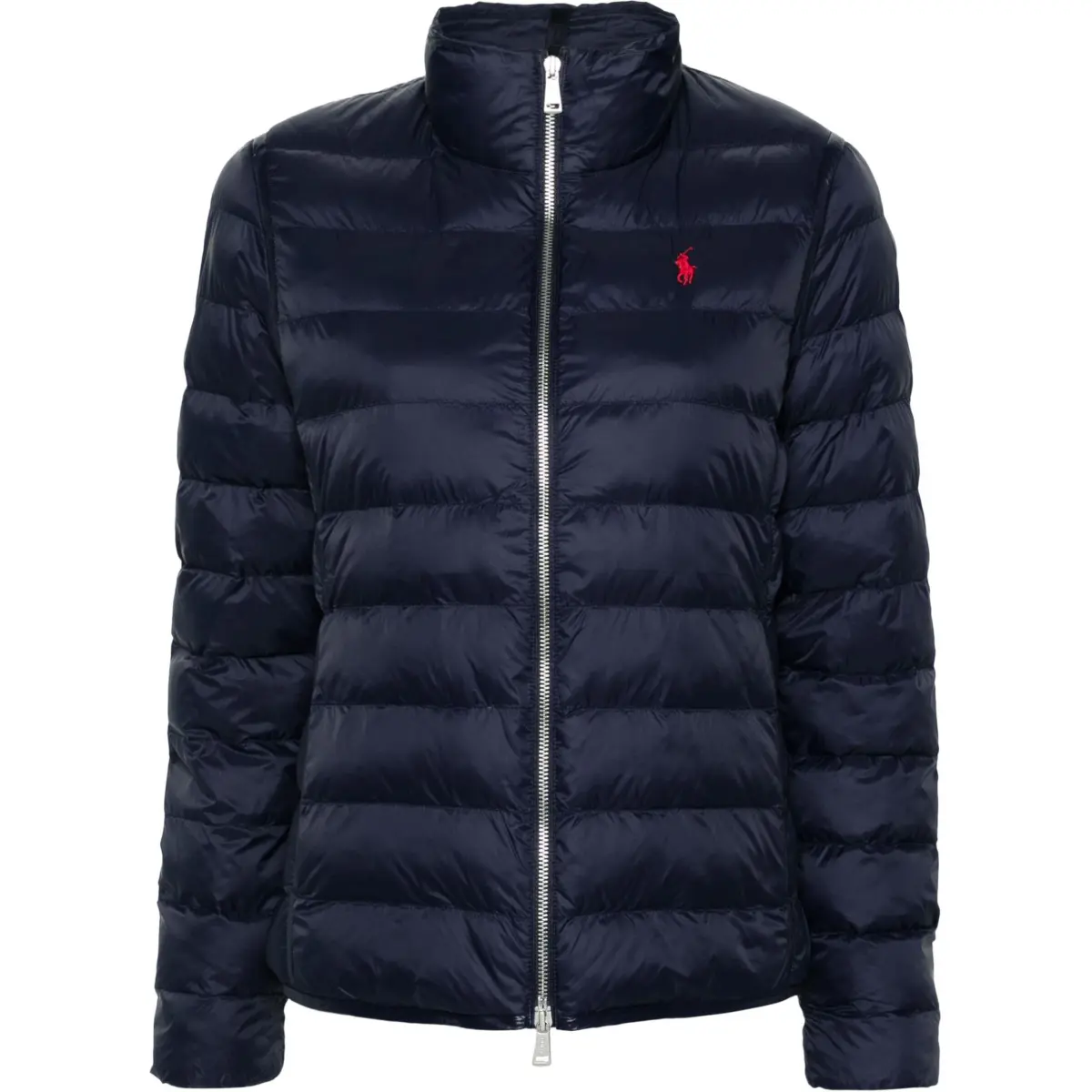 Polo Ralph Lauren Polo Pony Embroidered Zipped Puffer Jacket