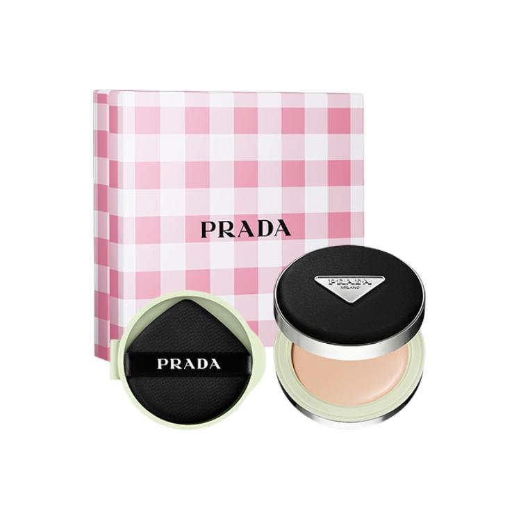 Набор кушонов Prada Nylon Cushion Limited Set (прозрачный)
