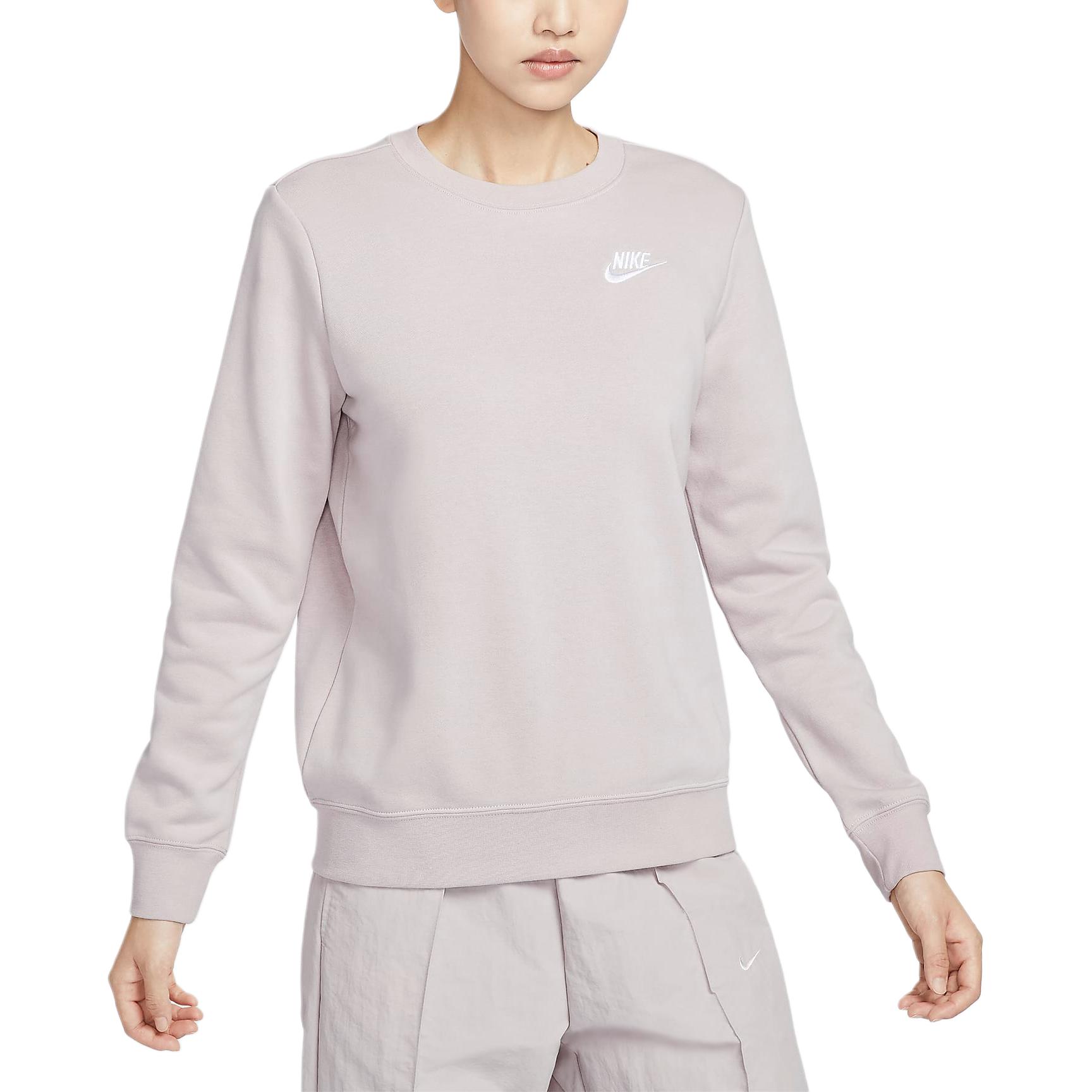 Женское худи Nike Sportswear Club Fleece (фиолетовое)