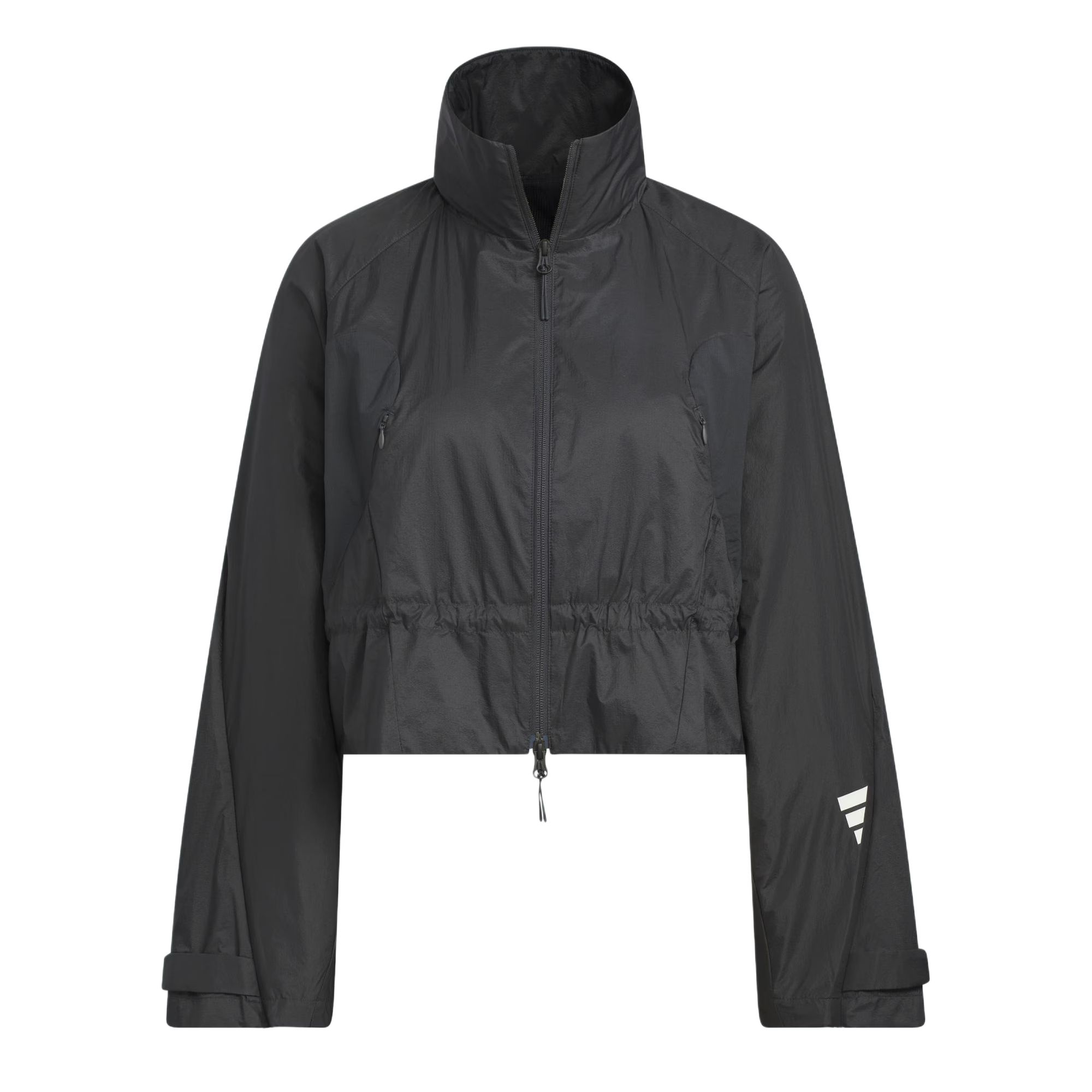 Женская куртка adidas FOS Jacket (угольно-черная)