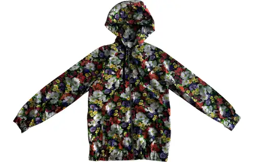 GUCCI Jackets Women's Multicolor Hooded Moderate Other