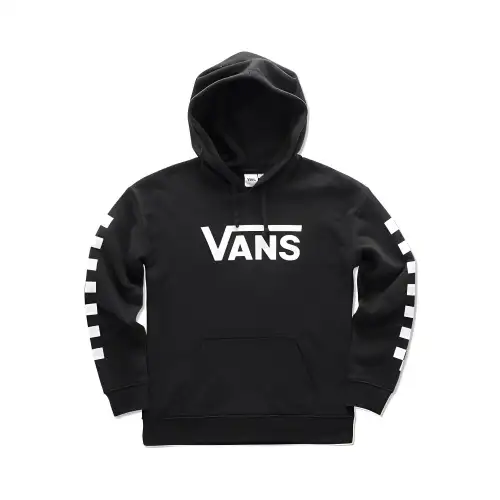 Vans Sweatshirts Women's Black Hooded Moderate Regular