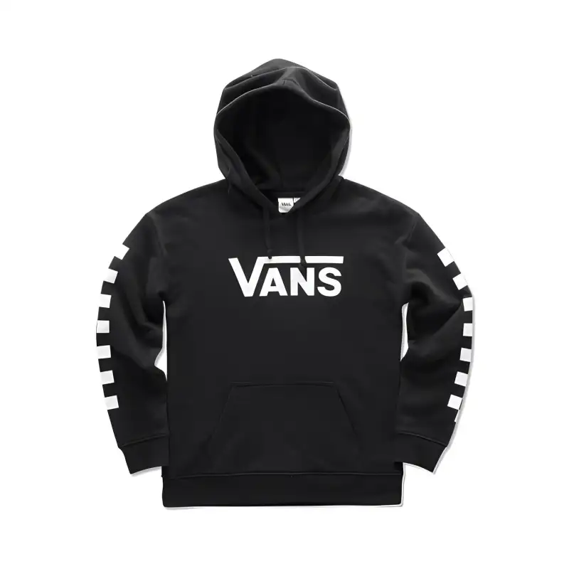 Vans Sweatshirts Women's Black Hooded Moderate Regular