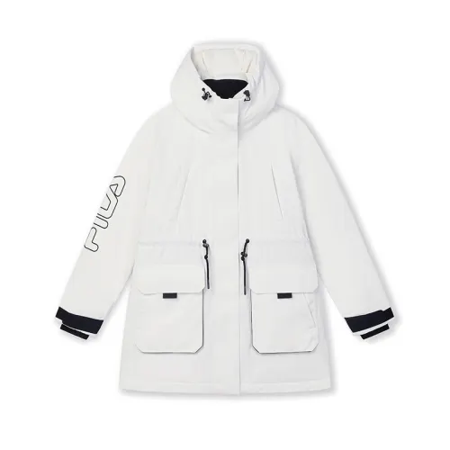 FILA ORIGINALE Down Jacket Women's Cloud White