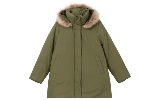 UNIQLO Down Jacket Women's Olive Green