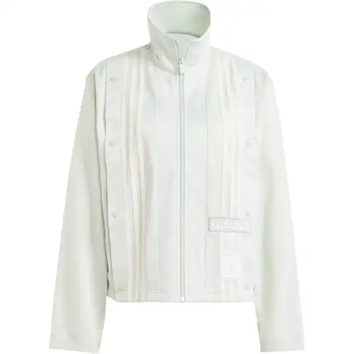 Adidas Originals Jackets Women's Light Green Stand Collar Moderate Other