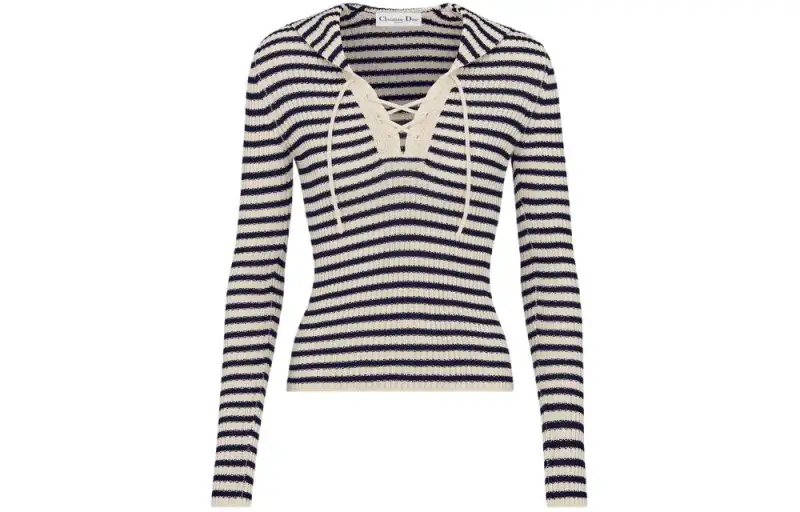 DIOR Dioriviera FW24 Knitwear Women's White