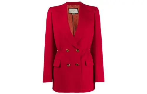 GUCCI FW21 Business Suit Coat Women's Red