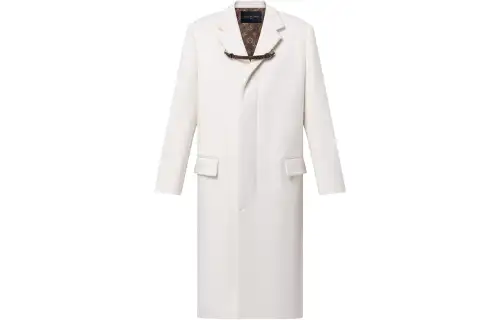 LOUIS VUITTON Coat Women's White
