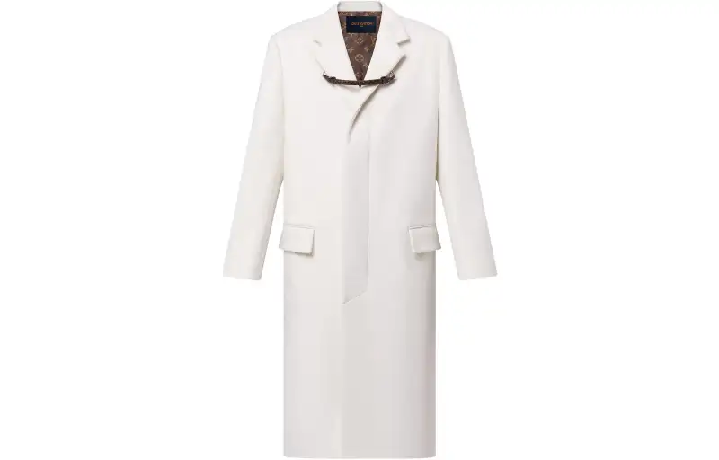 LOUIS VUITTON Coat Women's White