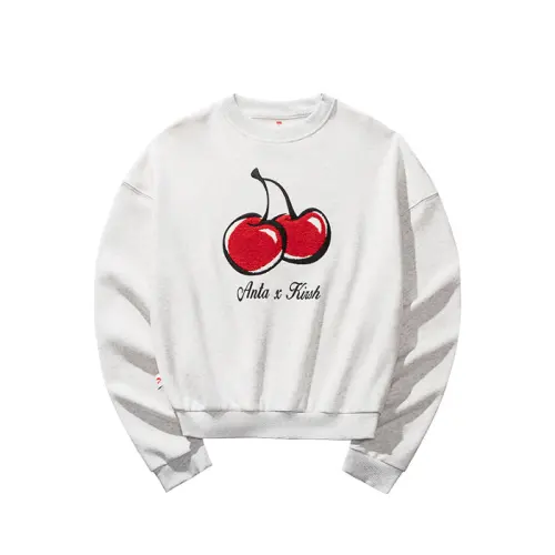 Anta x KUAJIE,LIANMINGKUAN Life Collection Sweatshirt Women's Gray Heather Gray
