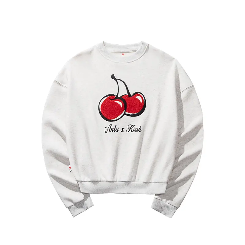 Anta x KUAJIE,LIANMINGKUAN Life Collection Sweatshirt Women's Gray Heather Gray