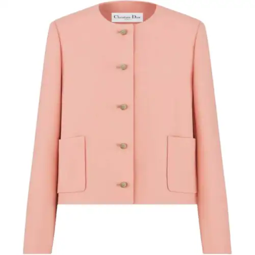 DIOR Jackets & Coats Women's Pink