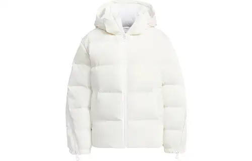 Adidas Originals Allover Print Down Jacket Down Jacket Japan Version Women's White