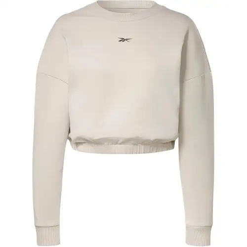 Reebok DreamBlend Cotton Midlayer Sweatshirt Women's Moonlight Stone Color
