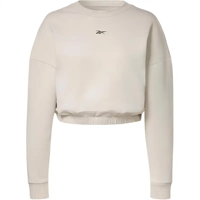 Reebok DreamBlend Cotton Midlayer Sweatshirt Women's Moonlight Stone Color