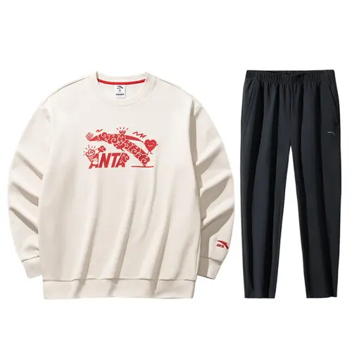 ANTA Casual Sportswear Men's Crew Neck Moderate