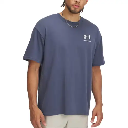 Under Armour SS25 T Shirt Men's Downpour Gray