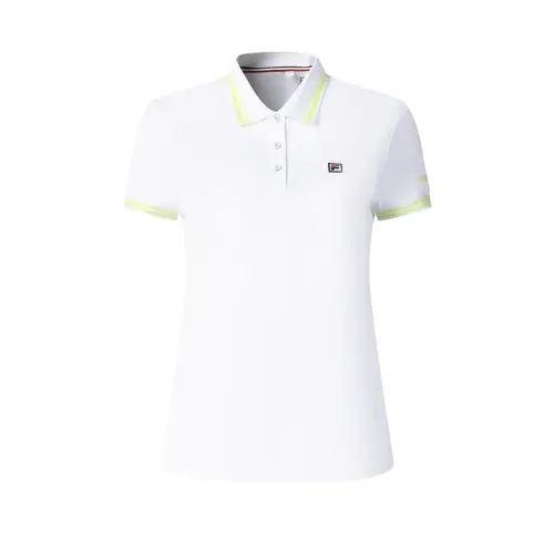 FILA Athletics Tennis Polo Shirt Women's Jade White