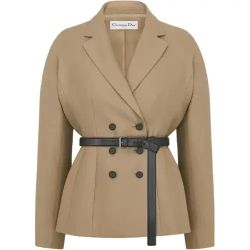 DIOR Jackets & Coats Women's Beige