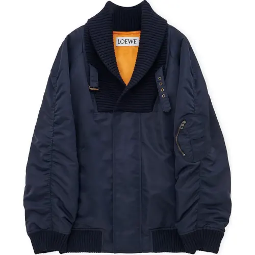 LOEWE FW24 Jackets & Coats Women's Midnight Blue