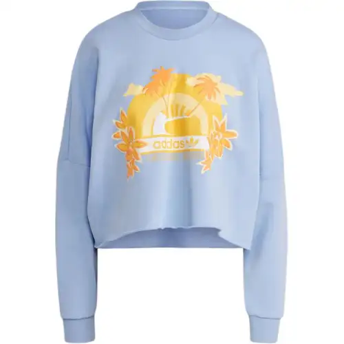 Adidas Originals ISLAND CLUB CREW Sweatshirt Women's Blue